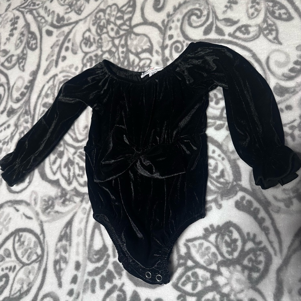 Black Velvet Kids One Piece